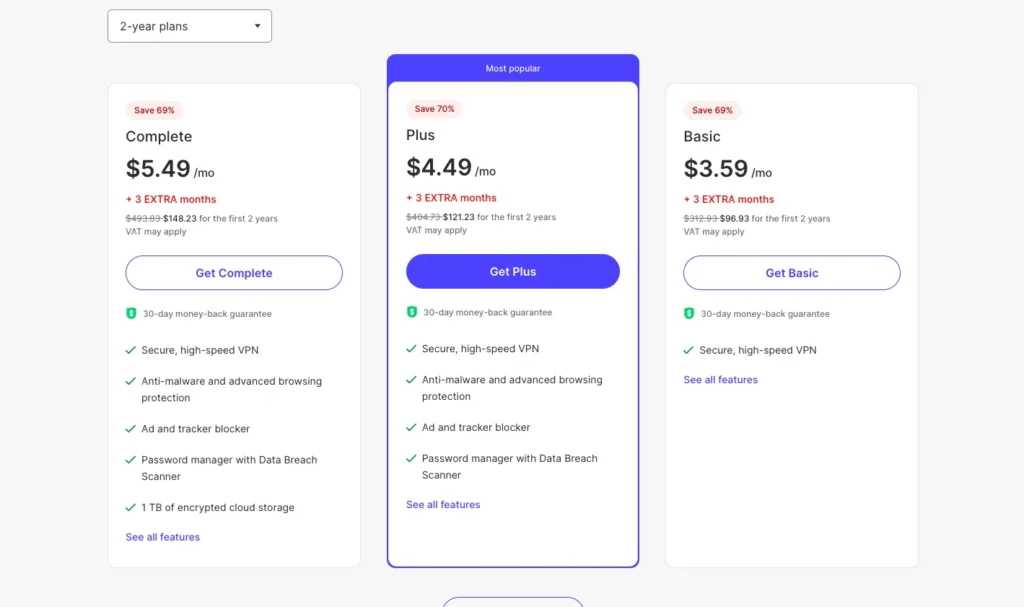 NordVPN Pricing Plans